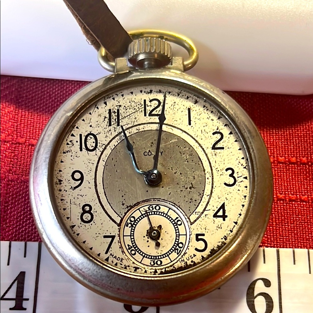 COLBY VTG POCKET WATCH